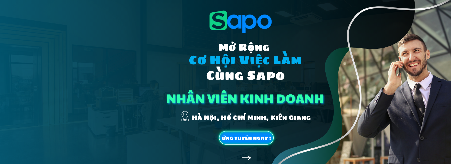 Banner Sapo - Nhân Viên Kinh Doanh