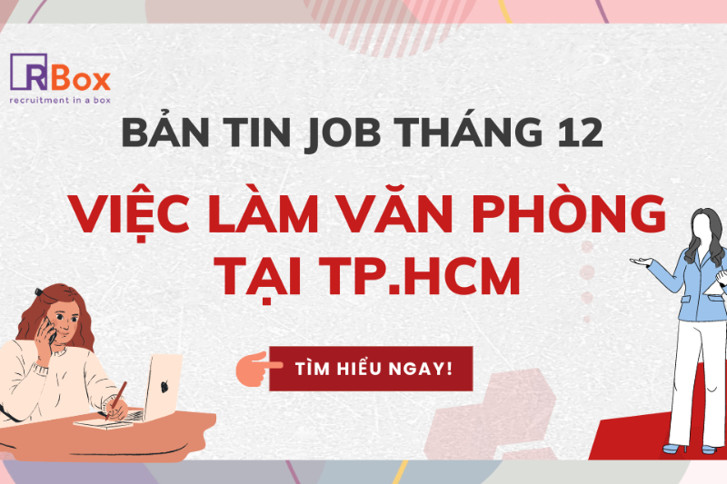 job văn phòng lương cao tại TP.HCM